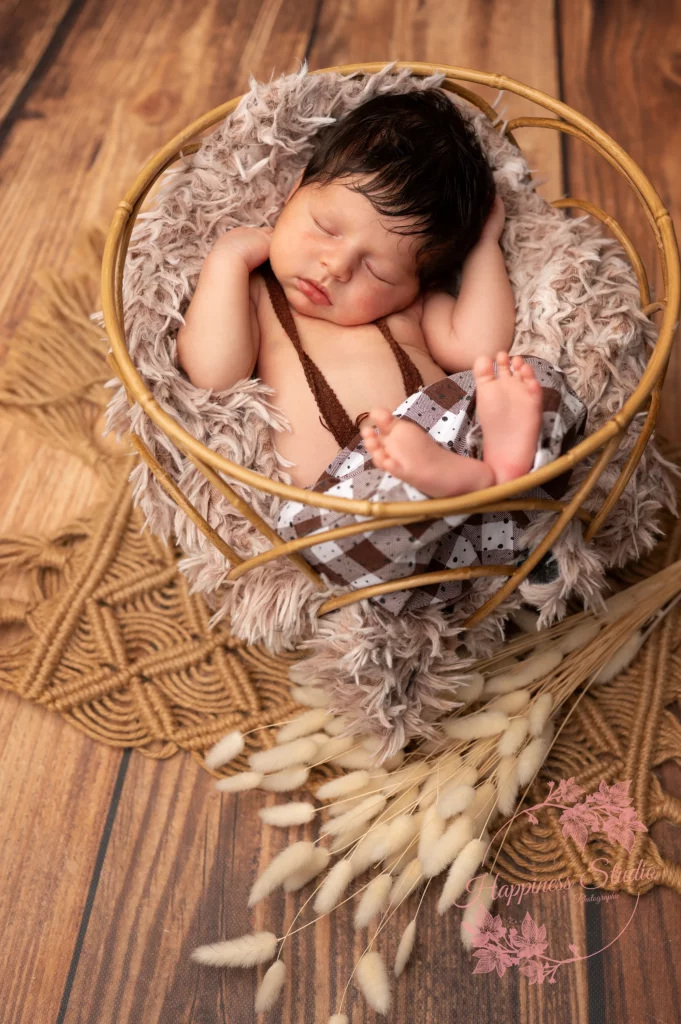 photo de naissance en studio à Lyon