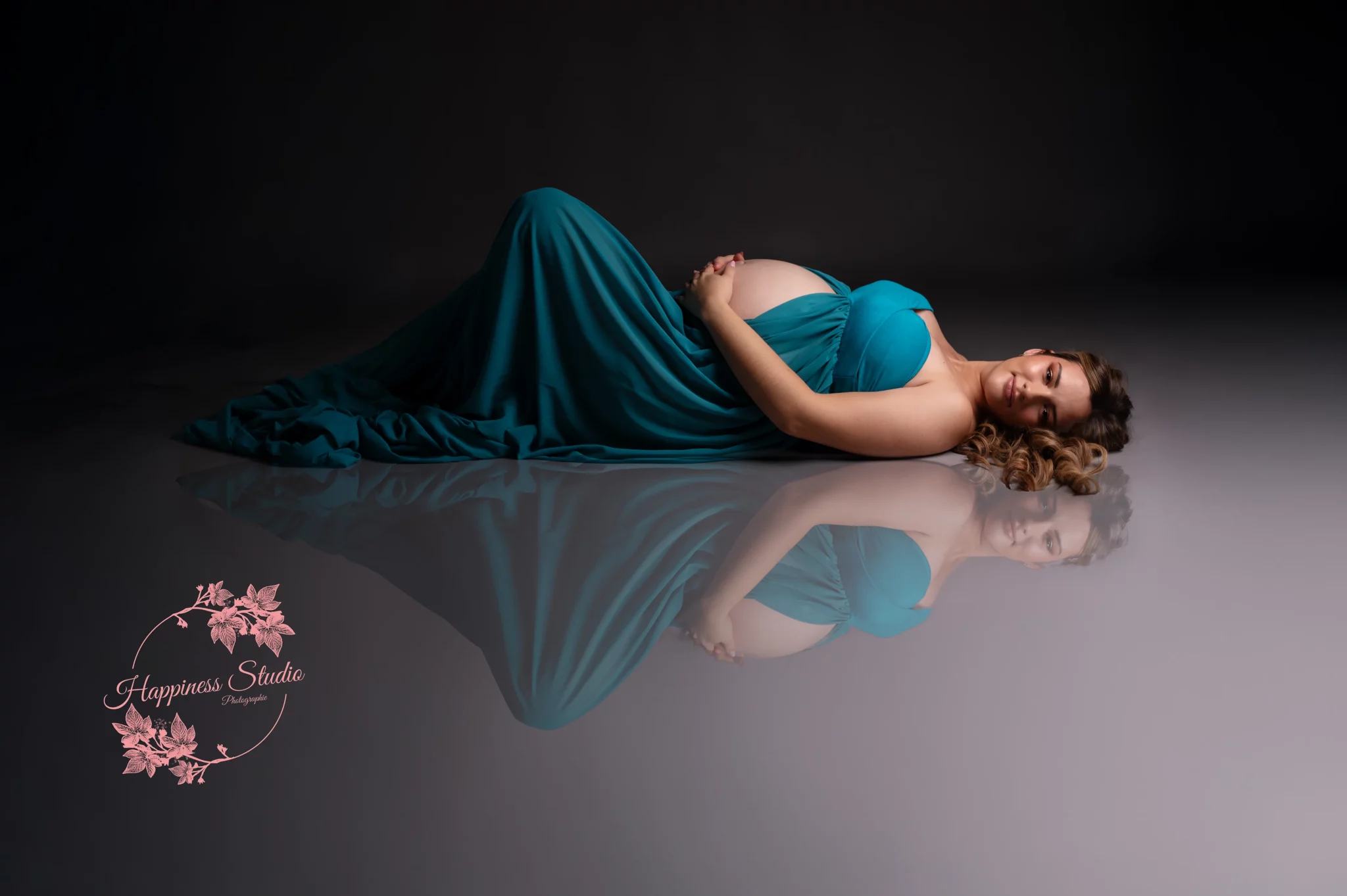 photographe-grossesse-lyon-studio