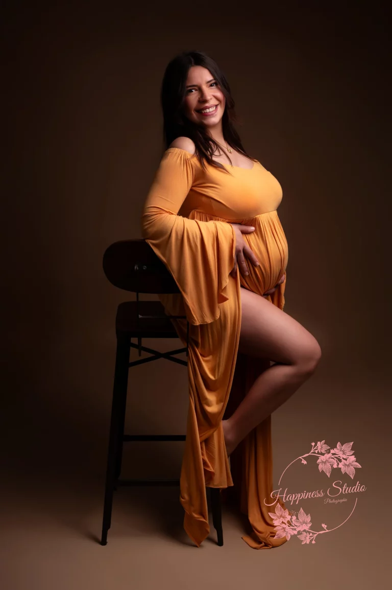 photos de maternité en studio lyon