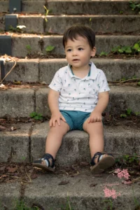 photographe enfant studio Lyon portrait naturel