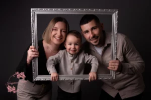 portrait parent enfant studio Lyon